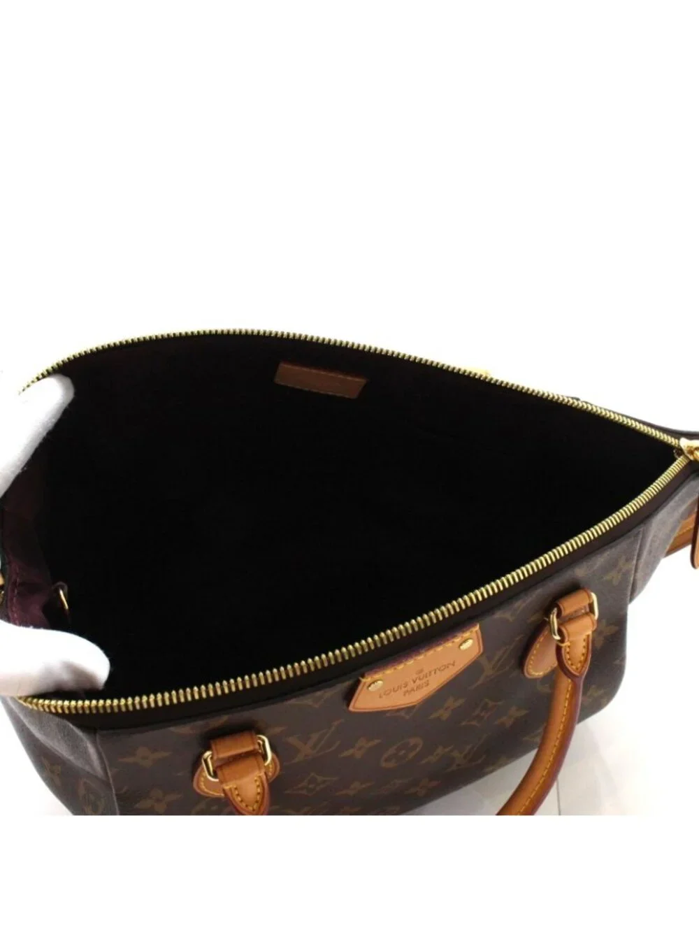 Louis Vuitton Turenne MM Monogram Handbag Canvas